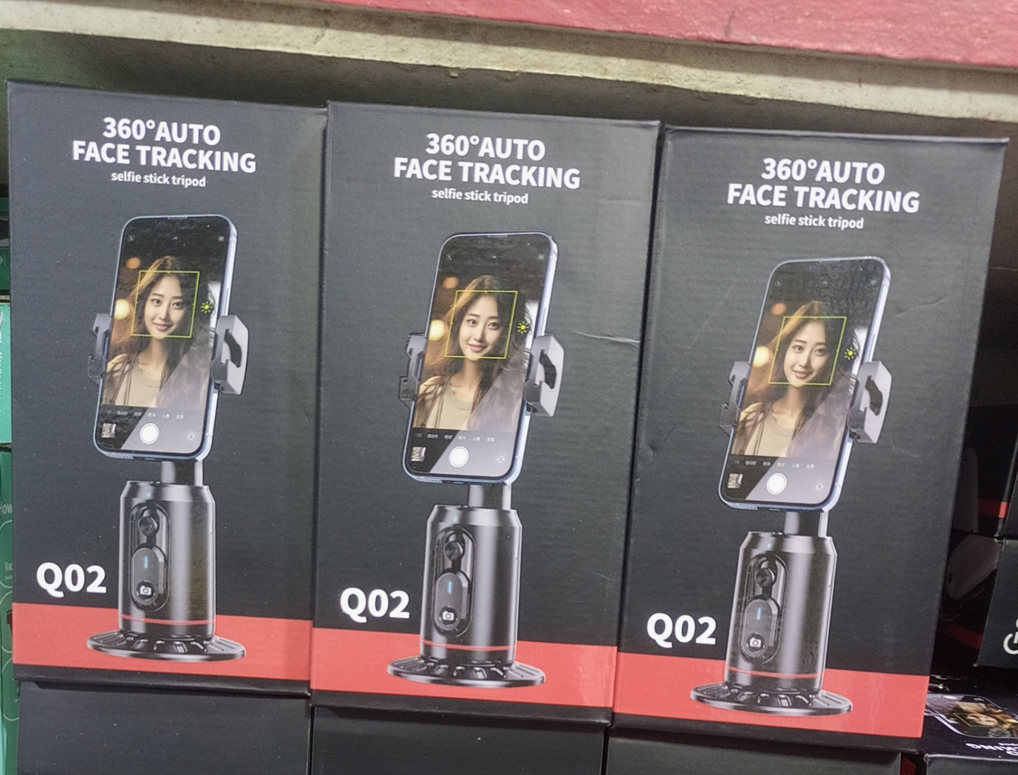 Face tracking 360° auto