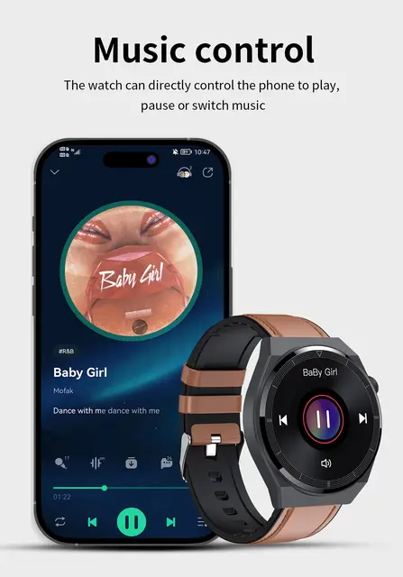 Montre intelligente pour contrôler la pression artérielle, homme et femme