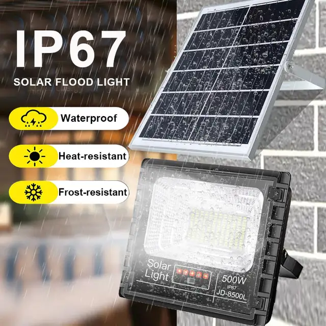 Projecteur solaire innovant 500 watts